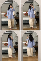 Gul-e-Noor - Elegant Contemporary Ethnic Wear with Delicate Floral Detailing
