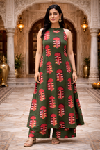 Flared Kurta Pant Set