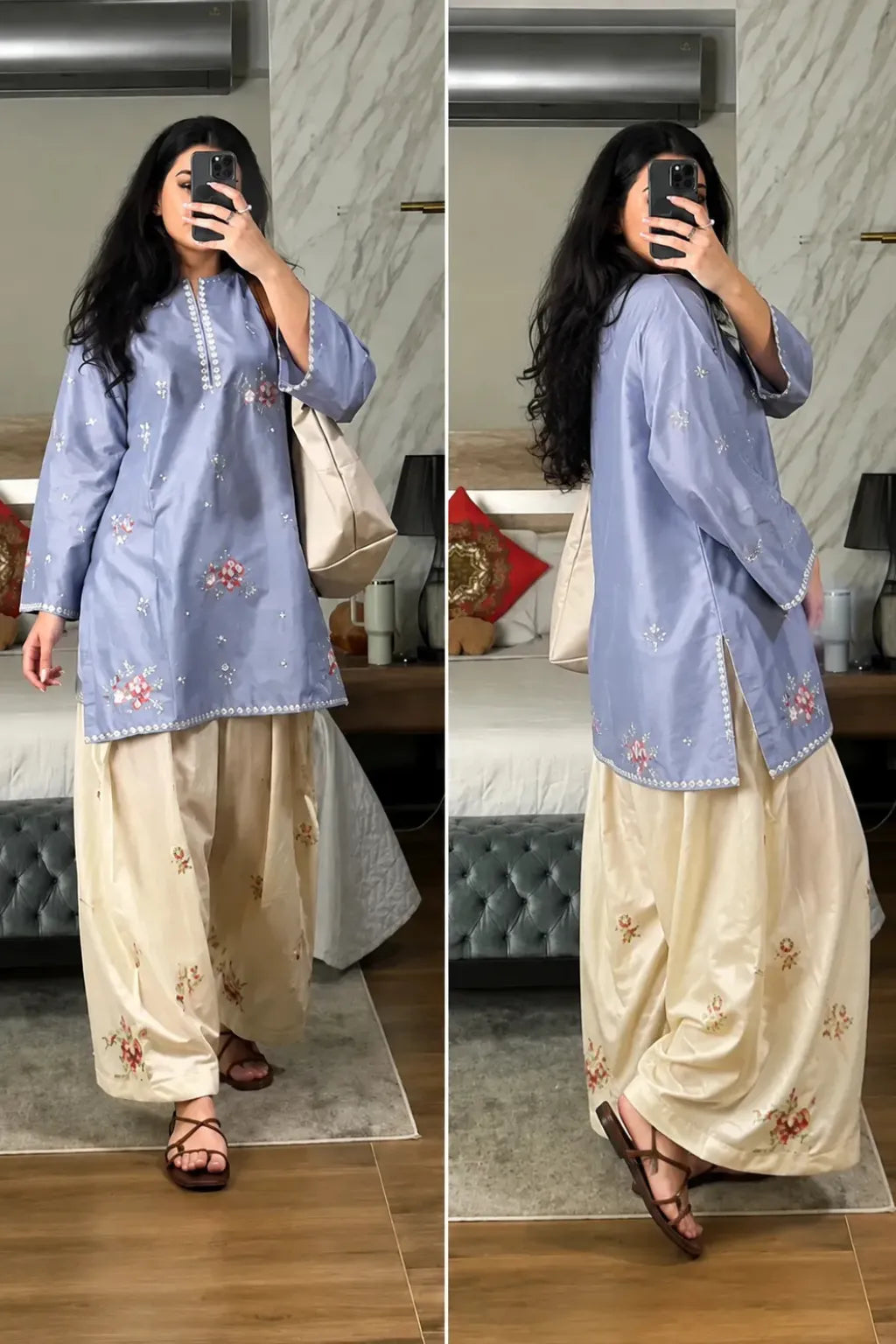 Gul-e-Noor - Elegant Contemporary Ethnic Wear with Delicate Floral Detailing