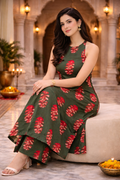 Flared Kurta Pant Set